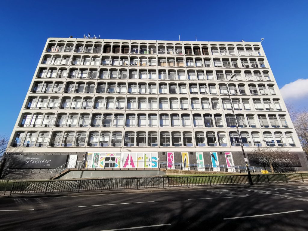 Wolverhampton School of Art: George Wallis Building Front View